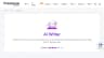 AI Writer by Picsart logo
