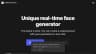 Face-generator logo