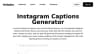 Instagram Caption Generator logo