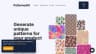 Patterned AI logo